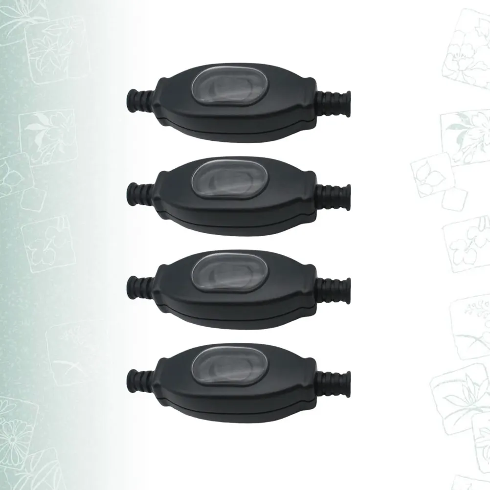 

4pcs Waterproof Switch Dustproof Double Line Accessories Practical Switch Home Store Lightweight Portable Plastic