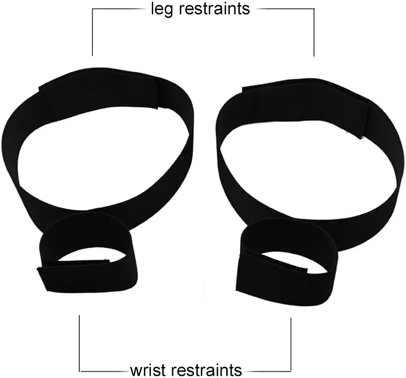 

Wrist and Thigh Restraints Sex Bed Legs Sex Bondage Set