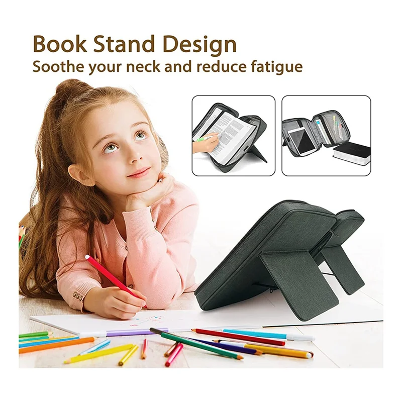 AB09-Bible Bag Book Organizer Accessories Tablet Electronics Organizer Waterproof Book Tote