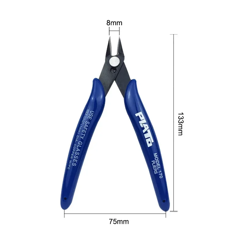 High hardness electronic cutting pliers, Electronic Ruyi Pliers, Thread Cutting, Material Cutting,  Oblique Mouth Tools