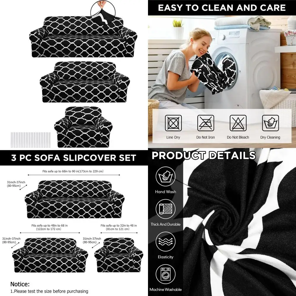 

Набор чехлов для дивана и дивана из 3 предметов — защита мебели для гостиной, чехлы для двухместных сидений и кресел