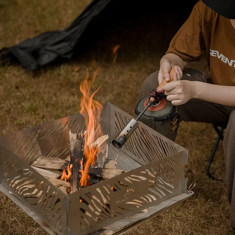 Alpinista pielenie pożary maszyna do palników trawiastych palnik gazowy na zewnątrz BBQ miotacze ognia obozowe sprzęt biwakowy