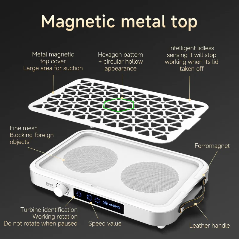 Low Noise Nail Vacuum Cleaner, Professional Nail Vacuum Cleaner,Salon Vacuum Cleaner, Dust Remover Filter Machine