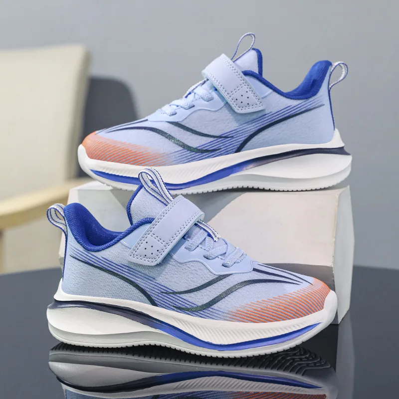 spring shock absorption ultra-light professional training shoes summer breathable older children's youth running shoes