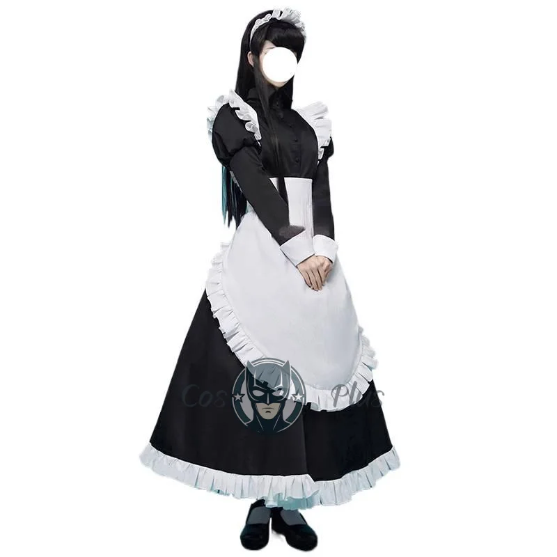 

Anime Komi Can't Communicate Komi Shouko Cosplay Costumes Sweet Maid Dress outfit Women Uniform Carniva Halloween Party Suit