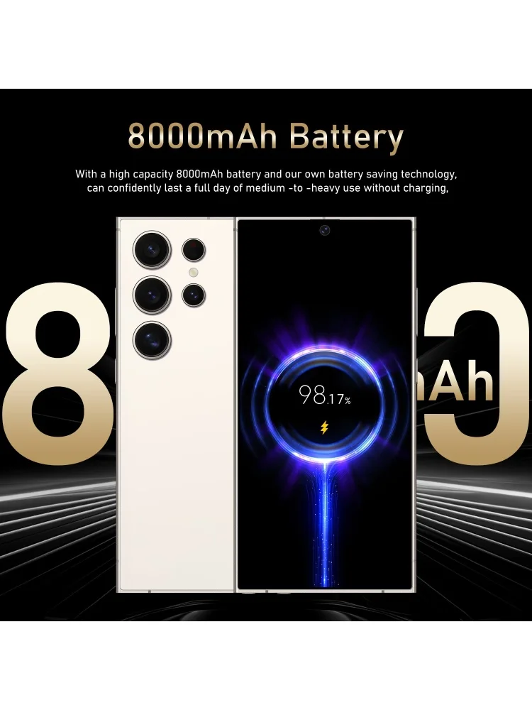 حار 2026 جديد S26 الترا اللوحي 7.3 بوصة HD 4K أندرويد 14 22 جيجابايت + 2 تيرا بايت 8000 مللي أمبير بطارية 4G 5G المزدوج سيم بطاقة واي فاي لتحديد المواقع جوجل #5