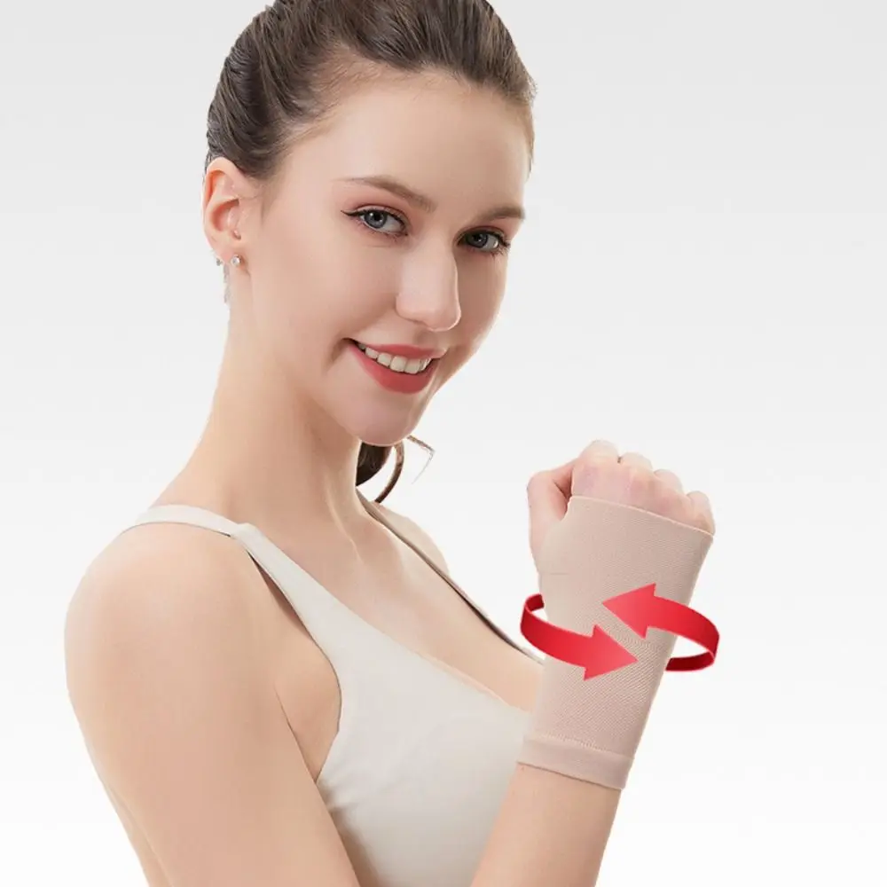 

Защитные ленты для запястья из полиуретанового волокна, дышащий бандаж на запястье против растяжения, тонкий впитывающий пот браслет, снимающий усталость