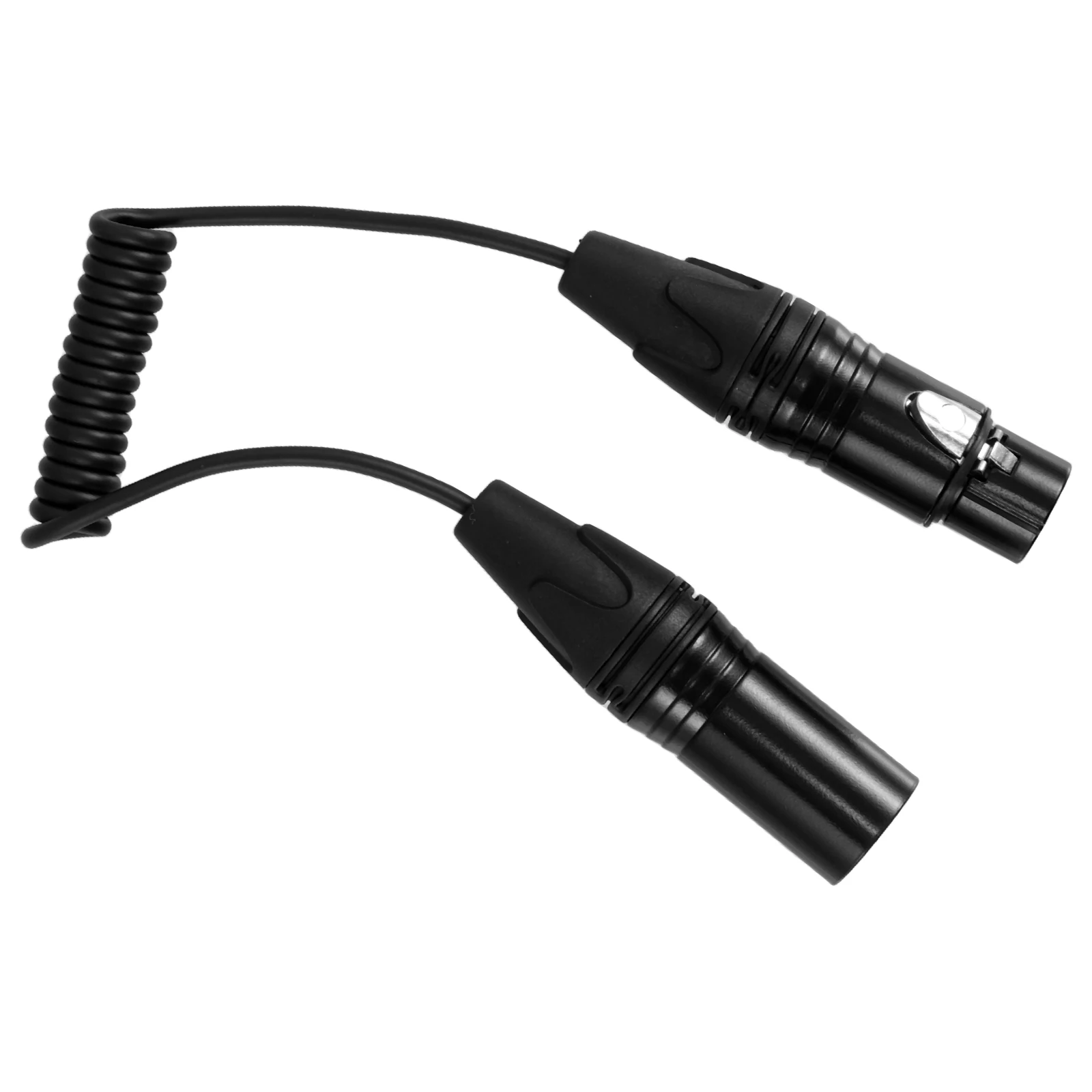 

Audio Connection Male to Female Black Performance Mini XLR Connector Noise-Free High-Fidelity Extension Cord