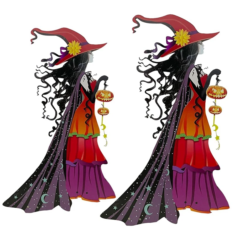 Halloween Witch Decoration, Halloween Witch Decoration, Fantastic Art Collection, Halloween, Courtyard, Garden, Lawn-A22G