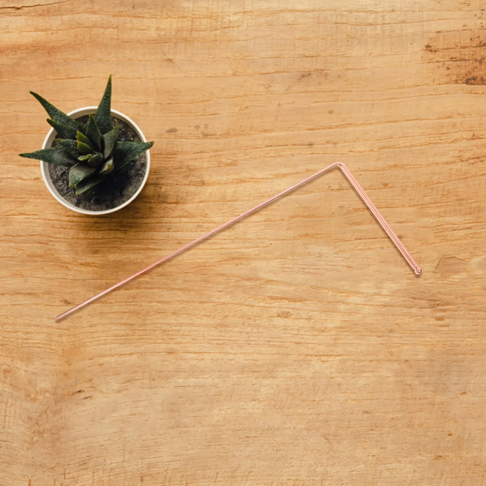 1Set Copper Divining Rods Metal Dowsing Rods for Finding Dragon Veins Enhancing Feng Shui Home Office Commercial Water Witching