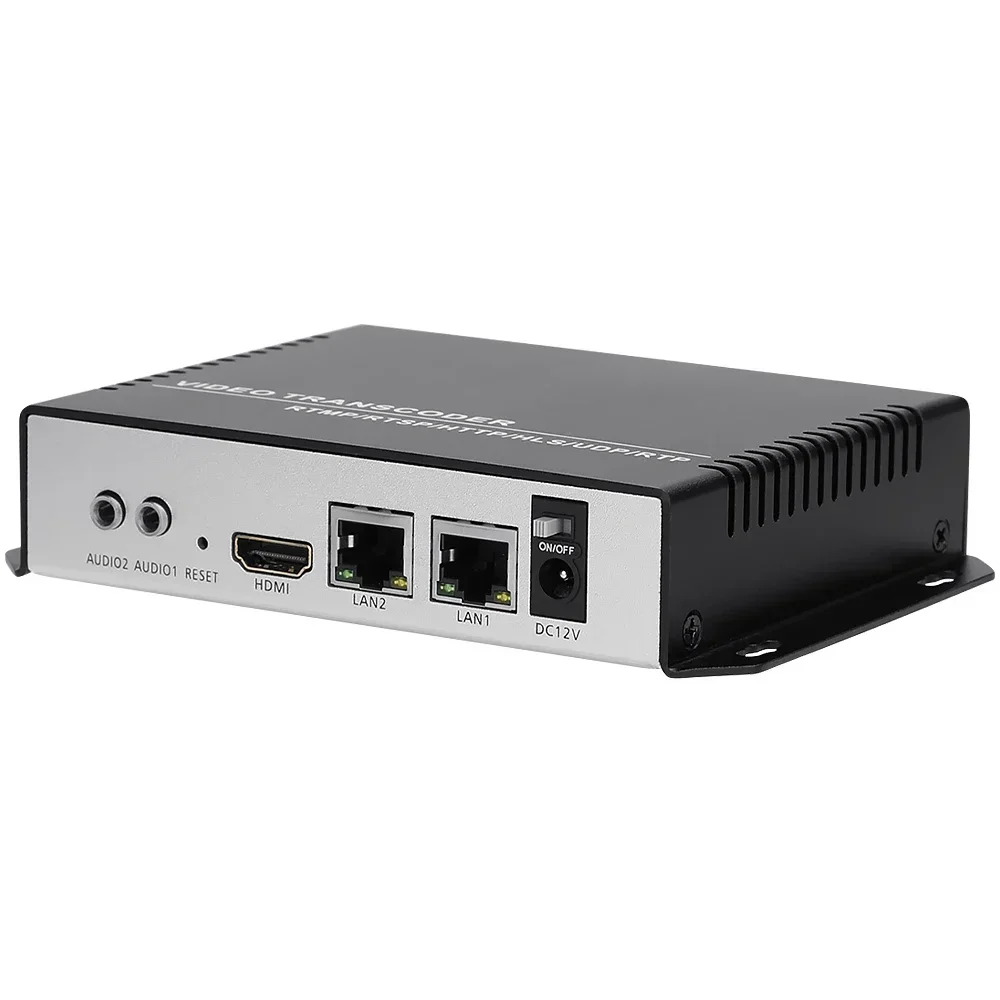 يوراي 4K HEVC H.265 H.264 IP محول بث الفيديو لـ RTMP UDP HTTP RTSP HLS M3U8 URL إلى RTMP RTMPS UDP HTTP RTSP HLS SRT