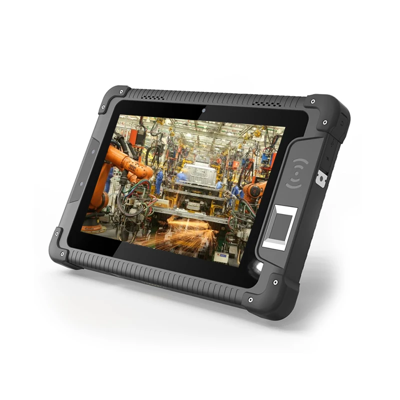 

8 Inch Industrial Tablet Pc Ip68 Grade Waterproof 4g Lte Capacitive Touch Screen Android 9.0 Rugged Tablet