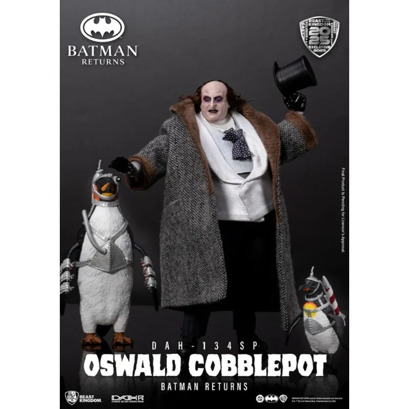 

Коллекционная фигурка Beast Kingdom DAH-134SP Batman Returns The Penguin SP, 6,5 дюймов, Dynamic 8ction Heroes, лимитированная серия