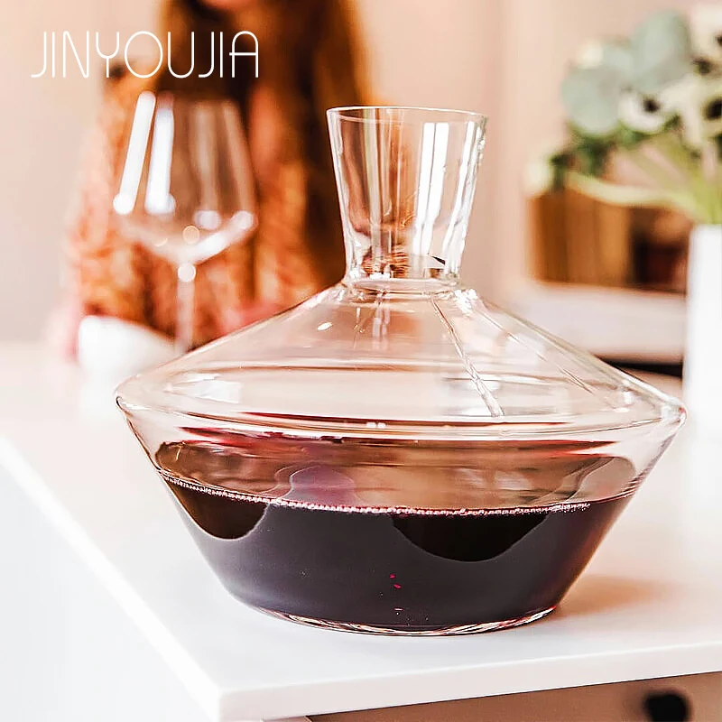 

Декантер для вина JINYOUJIA Zalto Style, 1900 мл, большой объем, из хрустального стекла, ручной работы, безупречное качество, для красного вина