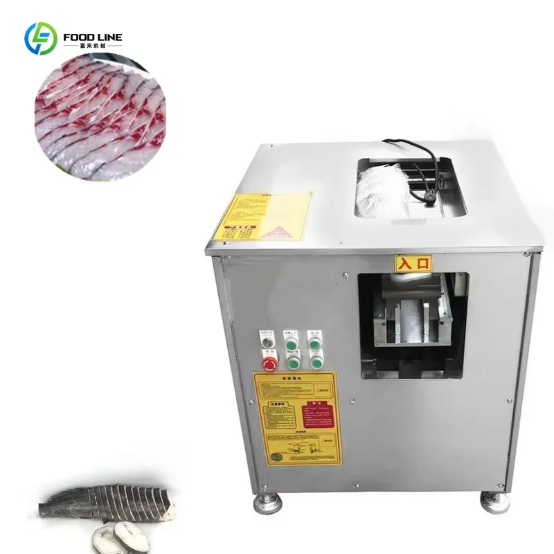 Customized High Output Continuous Working Catfish Slicer Multifunctional Fish Fillet Cutting Machine For Mixed Fish Species