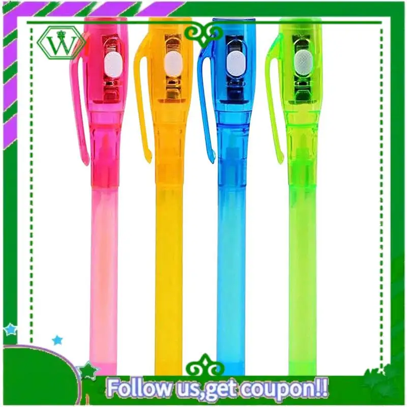 

ABIK-8PCS Invisible Ink Pen Fun Colorful Word Graffiti Pen, Suitable For Artistic Rock Paintings And Easter Eggs