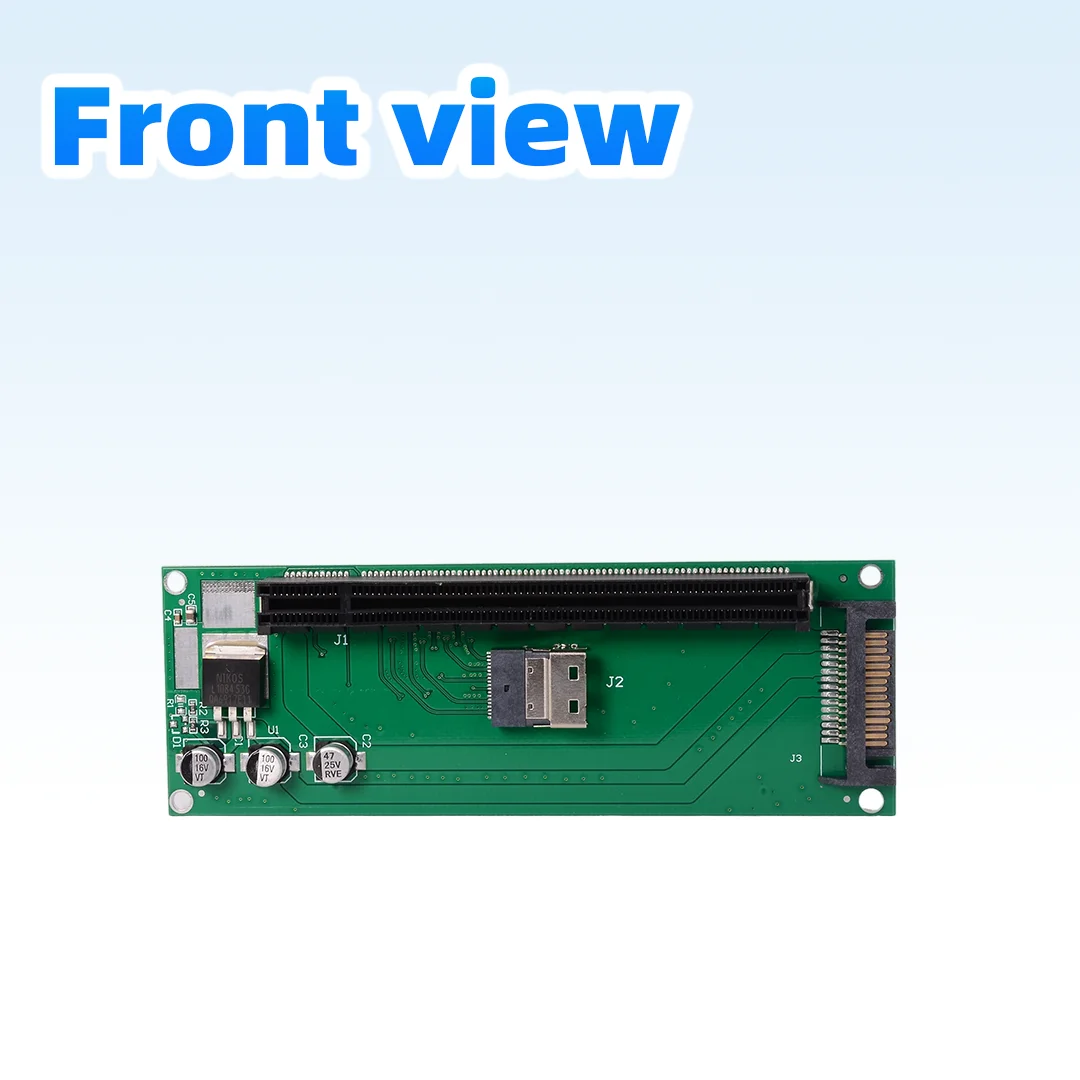 ADT-Link EGPU SFF-8654 4i To PCIe 4.0 X16 External Graphics Card Adapter for GPU NUC NVMe Notebook