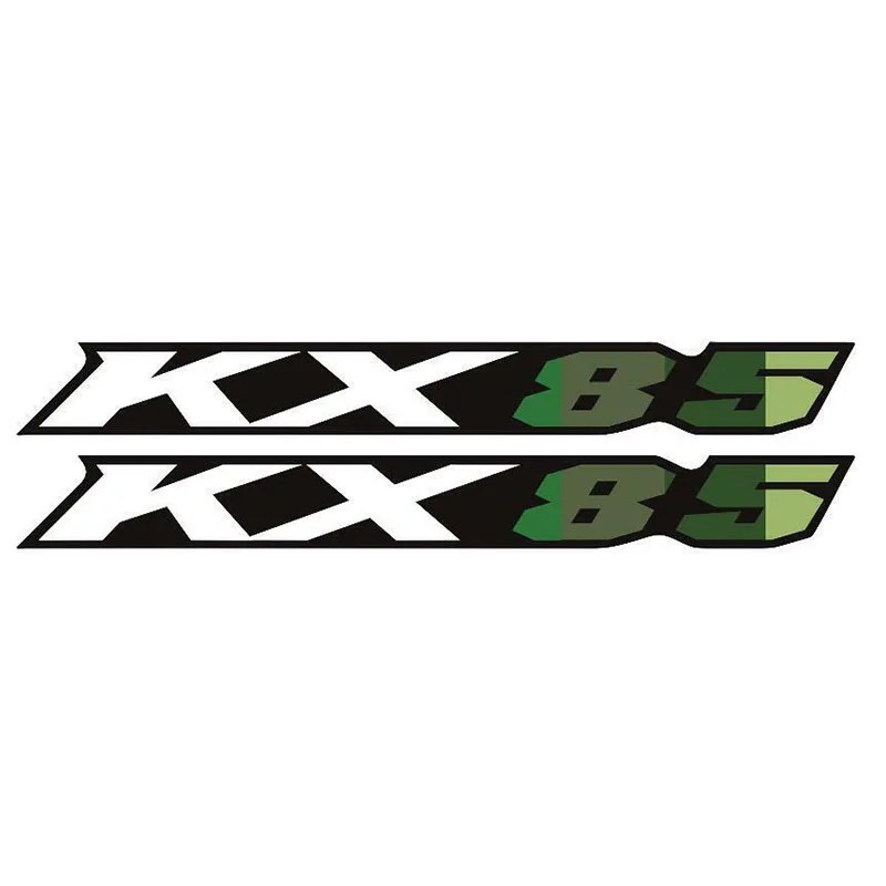 For KAWASAKI KX85 KX 85 2001-2022 Motorcycl Accessories SwingArm Air Box Decorate Decals Reflection Stickers Stripes