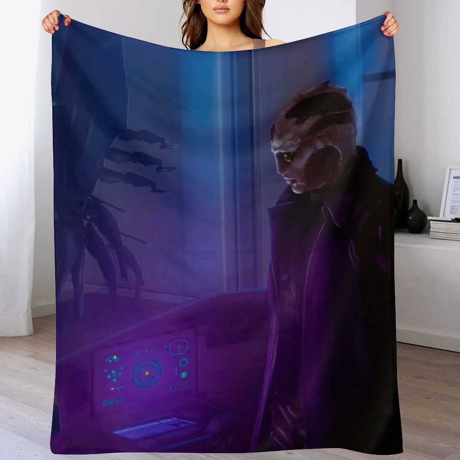 Thane Krios Throw Blanket Cozy Throw Blanket Birthday Gift for Him Her