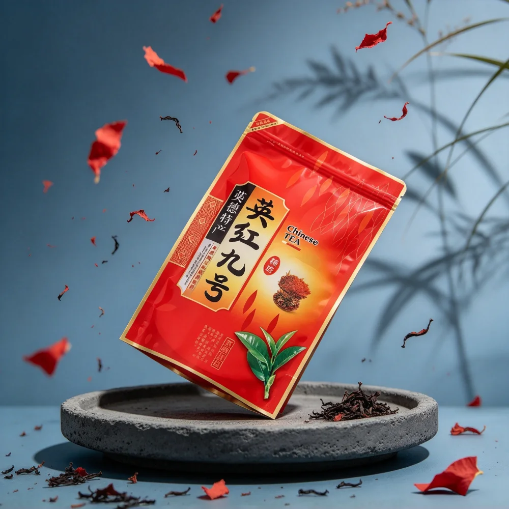 250g Phoenix Dan cong tea Zipper Bag China Bi luo chun Long jing Green tea Self Sealing bag Pu er YingDe Dancong tea Packing Bag