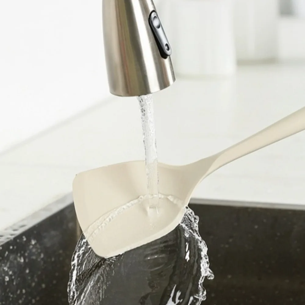 

Кухонный инструмент, антипригарный силиконовый набор посуды, пищевая кухонная посуда из 6 предметов, половник для супа, набор для приготовления пищи, лопатка, посуда шеф-повара