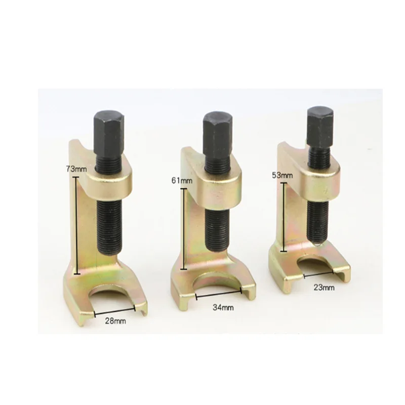 1 Set T10187 Vertical Tie Rod Ball Joint Remover - 3Pcs Auto Ball Joint Puller Kit for Car Motorcycle Repair Tools