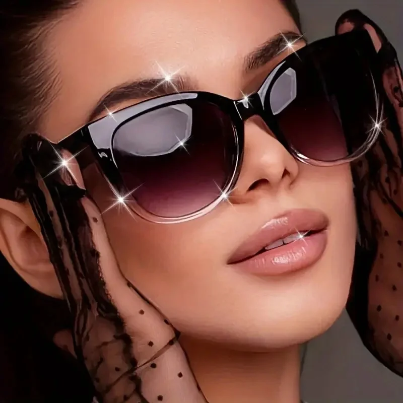 1 Stück europäische und amerikanische Retro-Sonnenbrille für Herren und Damen, trendige vielseitige Sommersonnenschutz und UV-Schutz fr