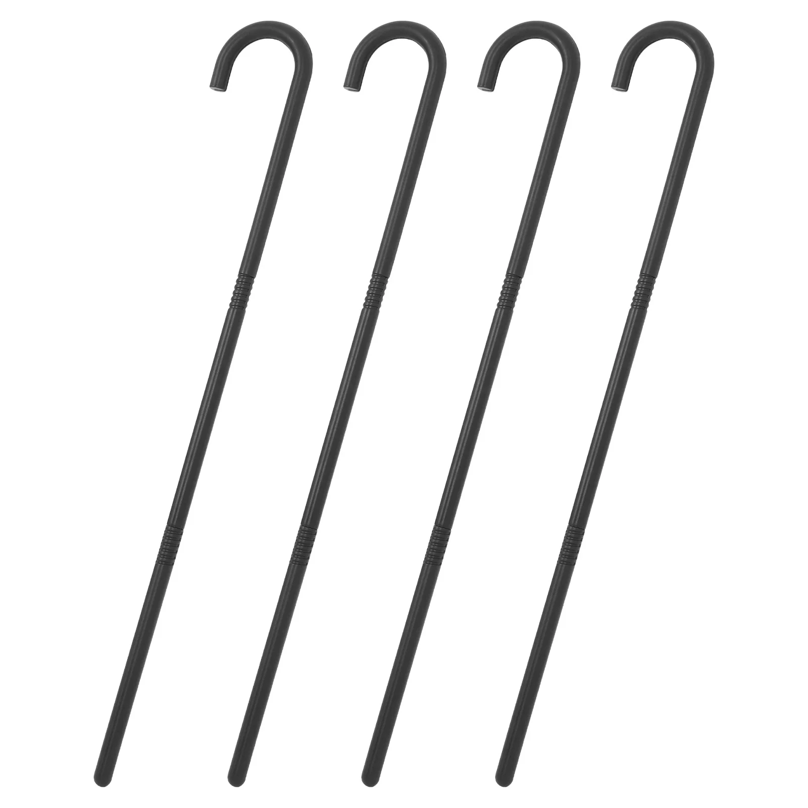 

4 шт., пластиковые трости в винтажном стиле для Хэллоуина, косплей, сценический реквизит, съемный аксессуар для костюма