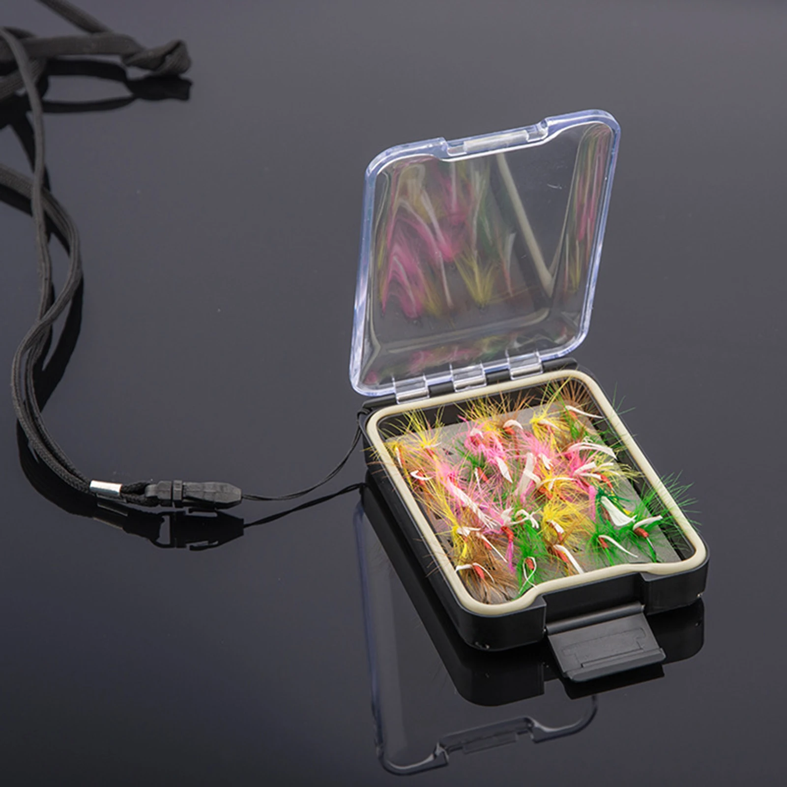 Fly Fishing Box Waterproof Flies Fly Box Fly Fishing Gear Fly Box Assortment Waterproof Fly Box Slim Fly Fishing Trout Flies Fly