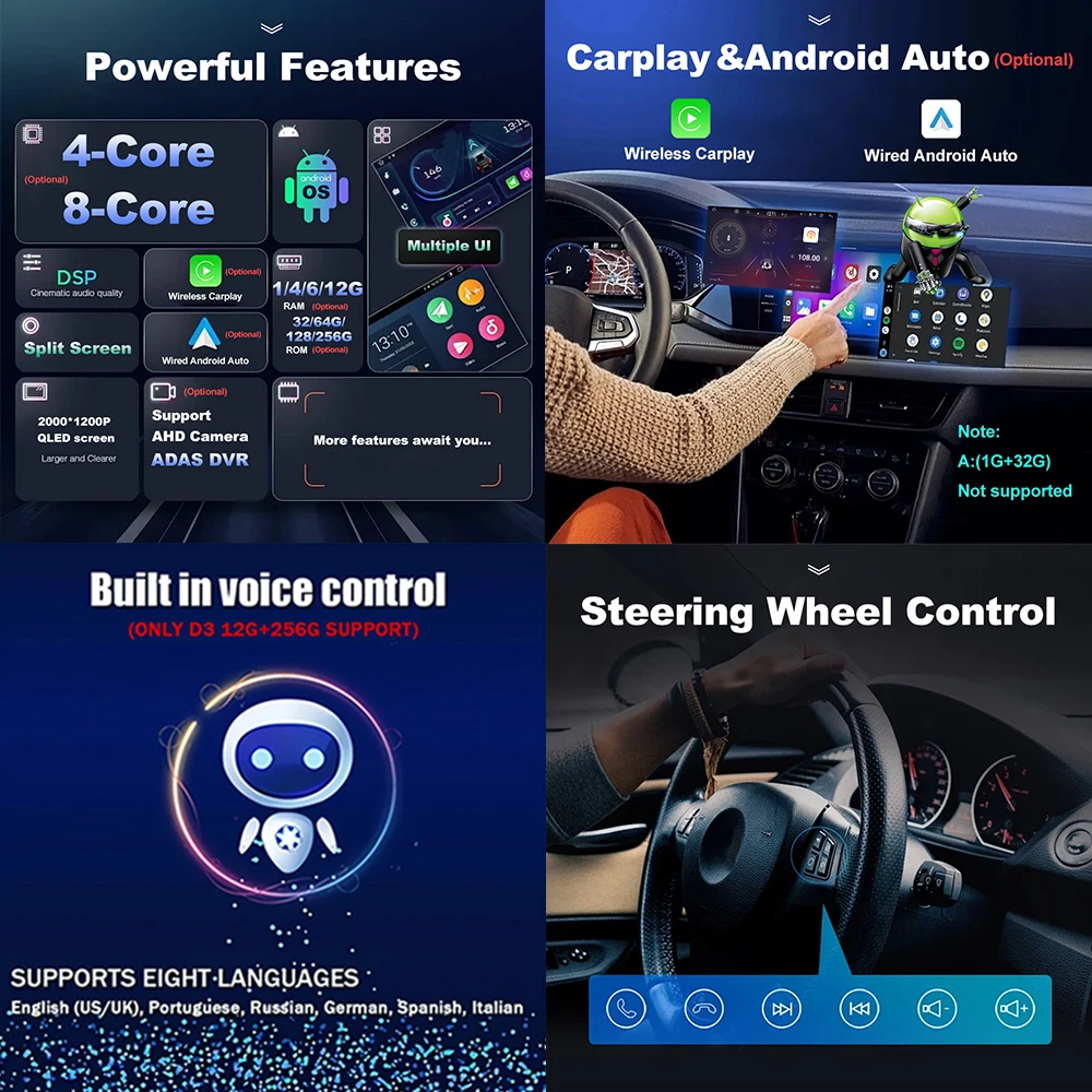 Autoradio Android 9 