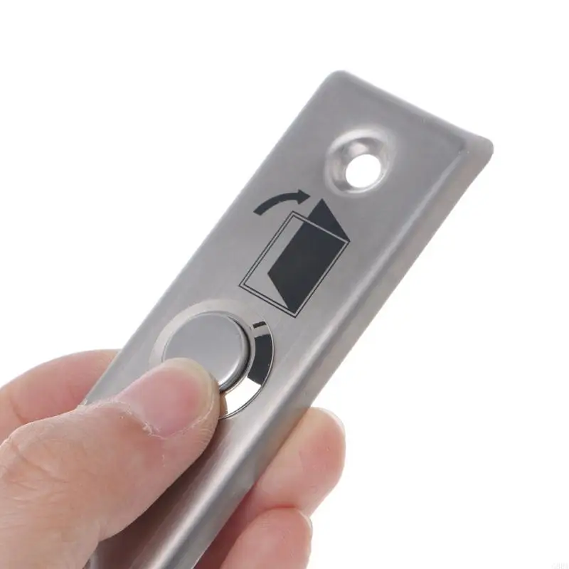 G88A 92x28mm Stainless Steel Doorbell Push Button for Touch Panel