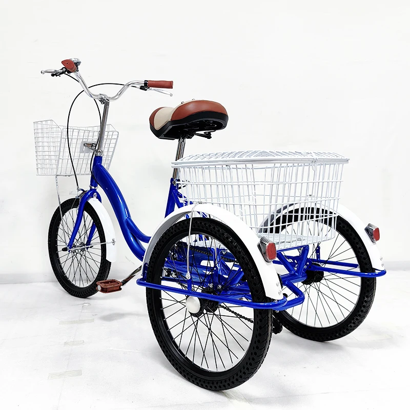 Pedal-Dreirad für Erwachsene, Stahl-Erwachsenenfahrrad, dreirädrige Fahrräder, Triciclo Para Adultos/andere Dreiräder, Fracht-Dreirad zum Verkauf