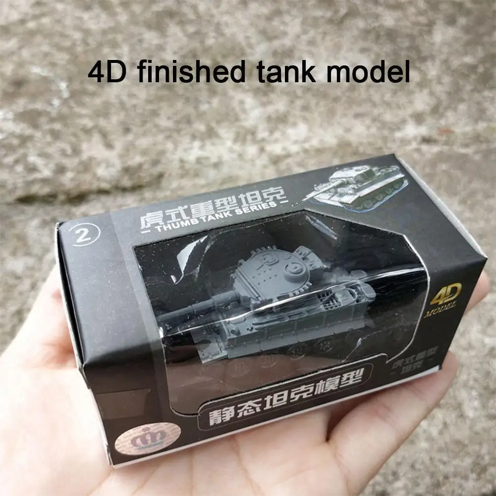 4D Tank Model Military Vehicles Toys High-density Material Table Panther 1:144 Military Toys Toys Tank Children Sand Gifts D1I2