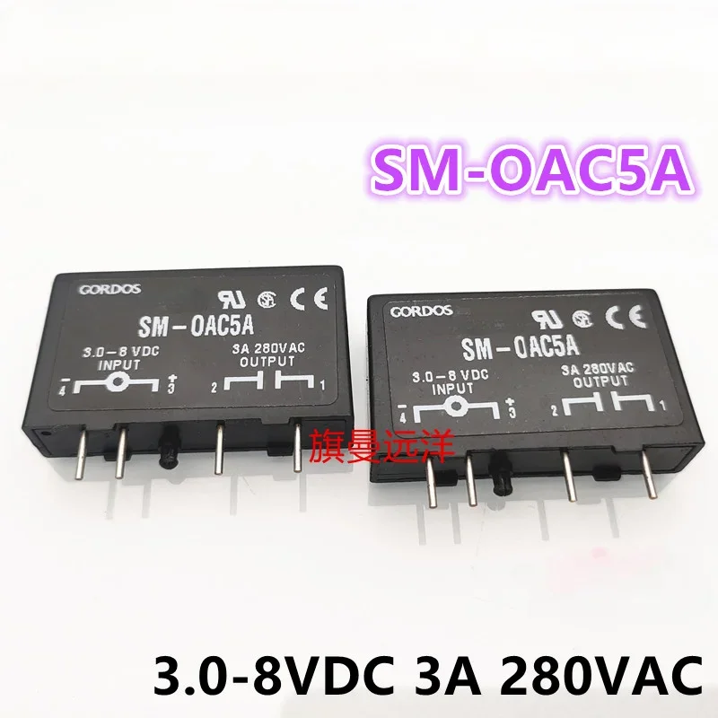 

（Brand New Original）1pcs/lot 100% original genuine relay:SM-OAC5A 3.0-8VDC 3A 4pins Solid-state relay