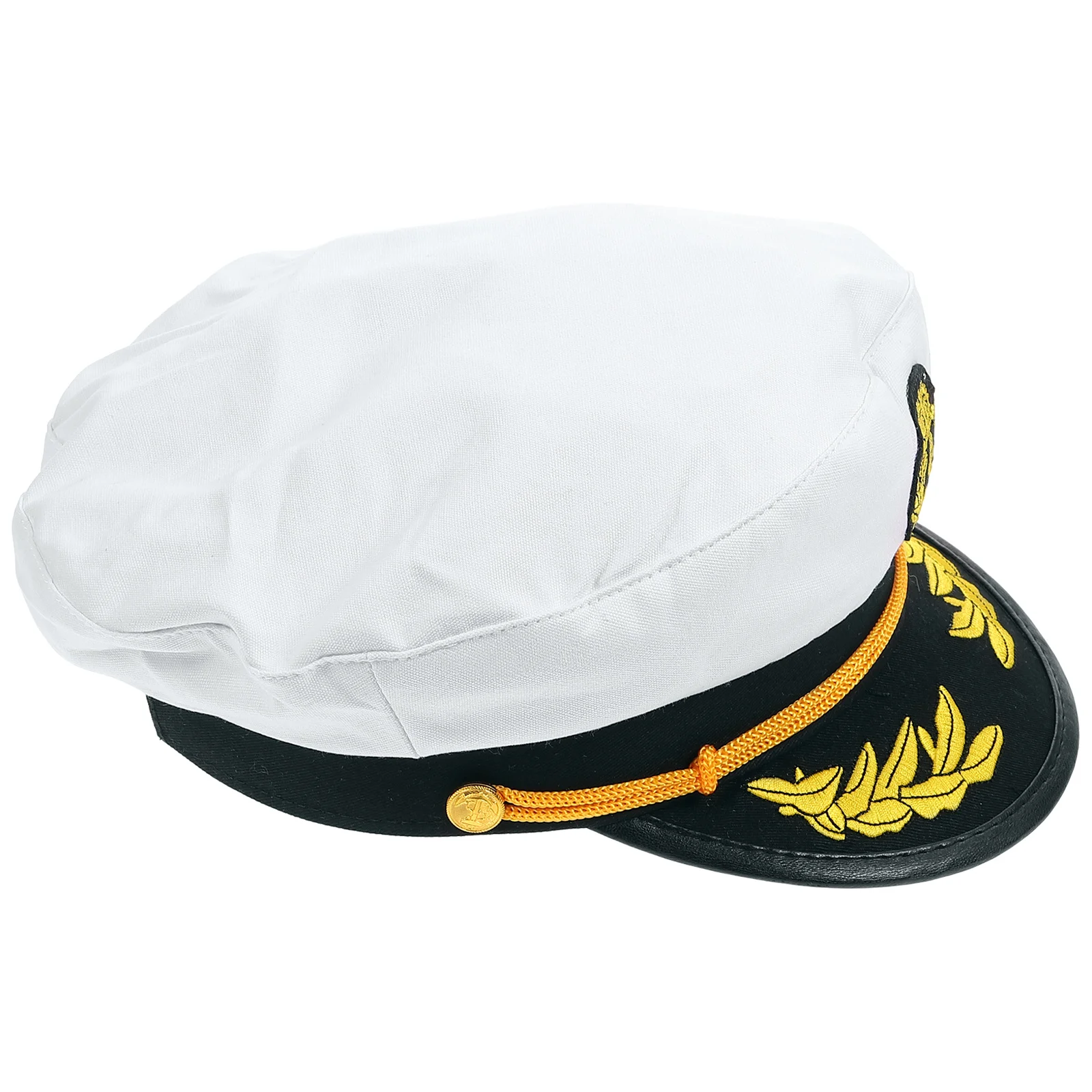

Captain Hat Premium Material Sailor Costume Accessory for Halloween Masquerade Party Cosplay Fancy Dress Navy Costume Hat