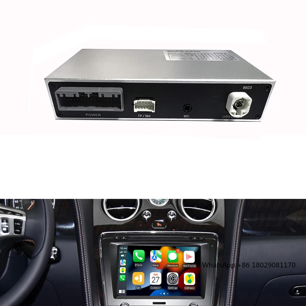 

Dckloer Wireless CarPlay And Android Auto For Bentley Flying Spur With PCB Board 2012-2017 8" Screen Retrofit Kit