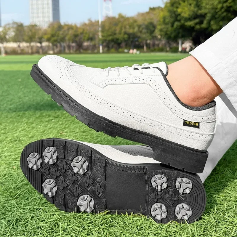 Men's Outdoor Lawn Golf Shoes Lightweight Wear-resistant Comfortable Training Shoes Large Size Multi-color Sports Shoes