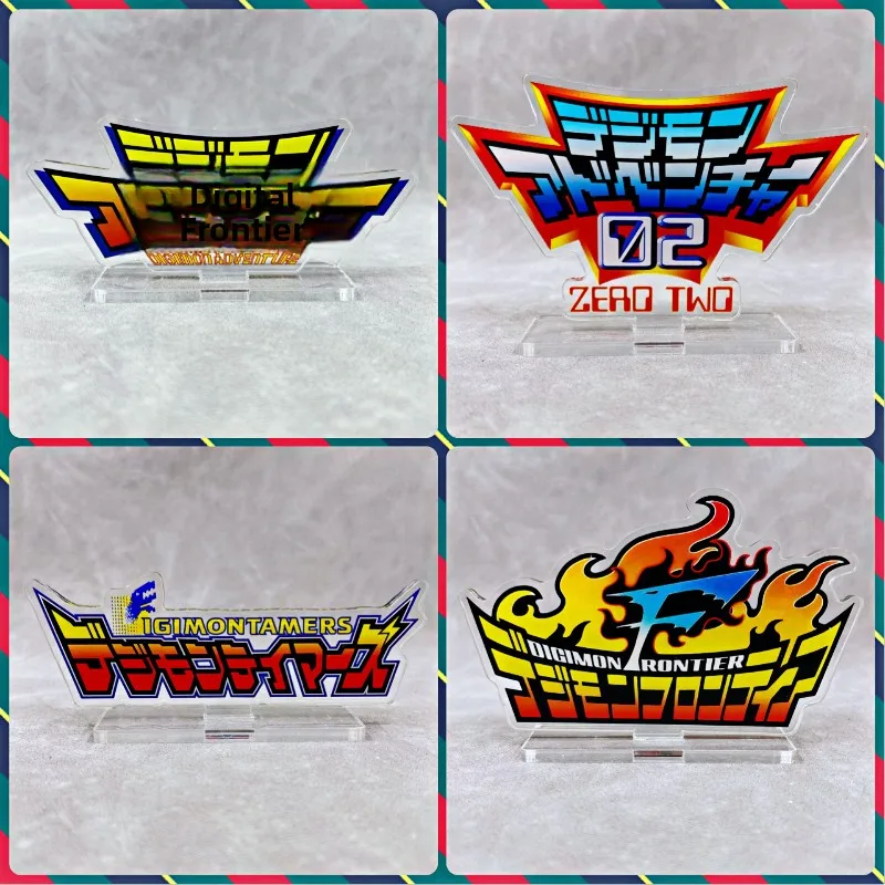 Digital Tyrannosaurus Display Stand Acrylic Battle Tyrannosaurus  Beast Digimon Toy Collectible Figure Stand