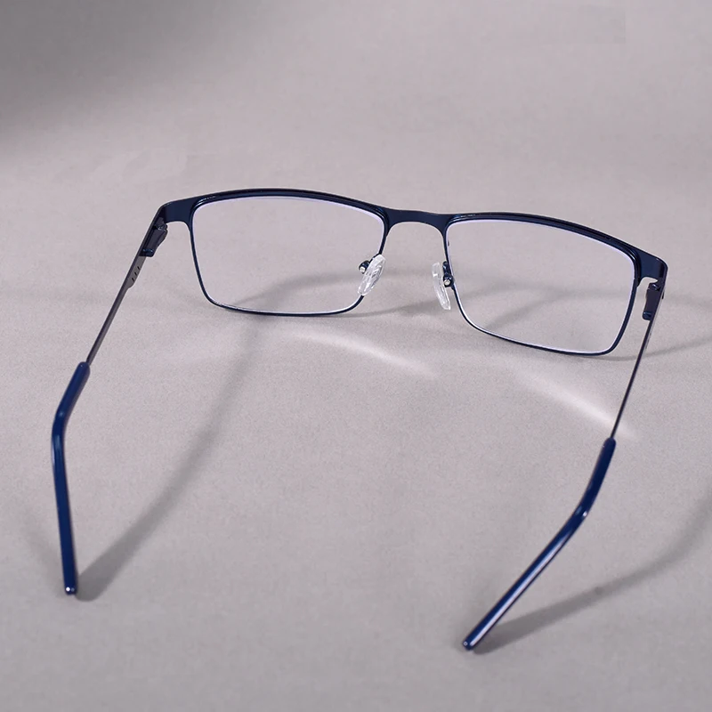 Männer Business Vollformat Design Lesebrille Blau Licht Blockieren Flexible Klassische Retro Presbyopie Brillen Mit Frühling +1 – Detail 15