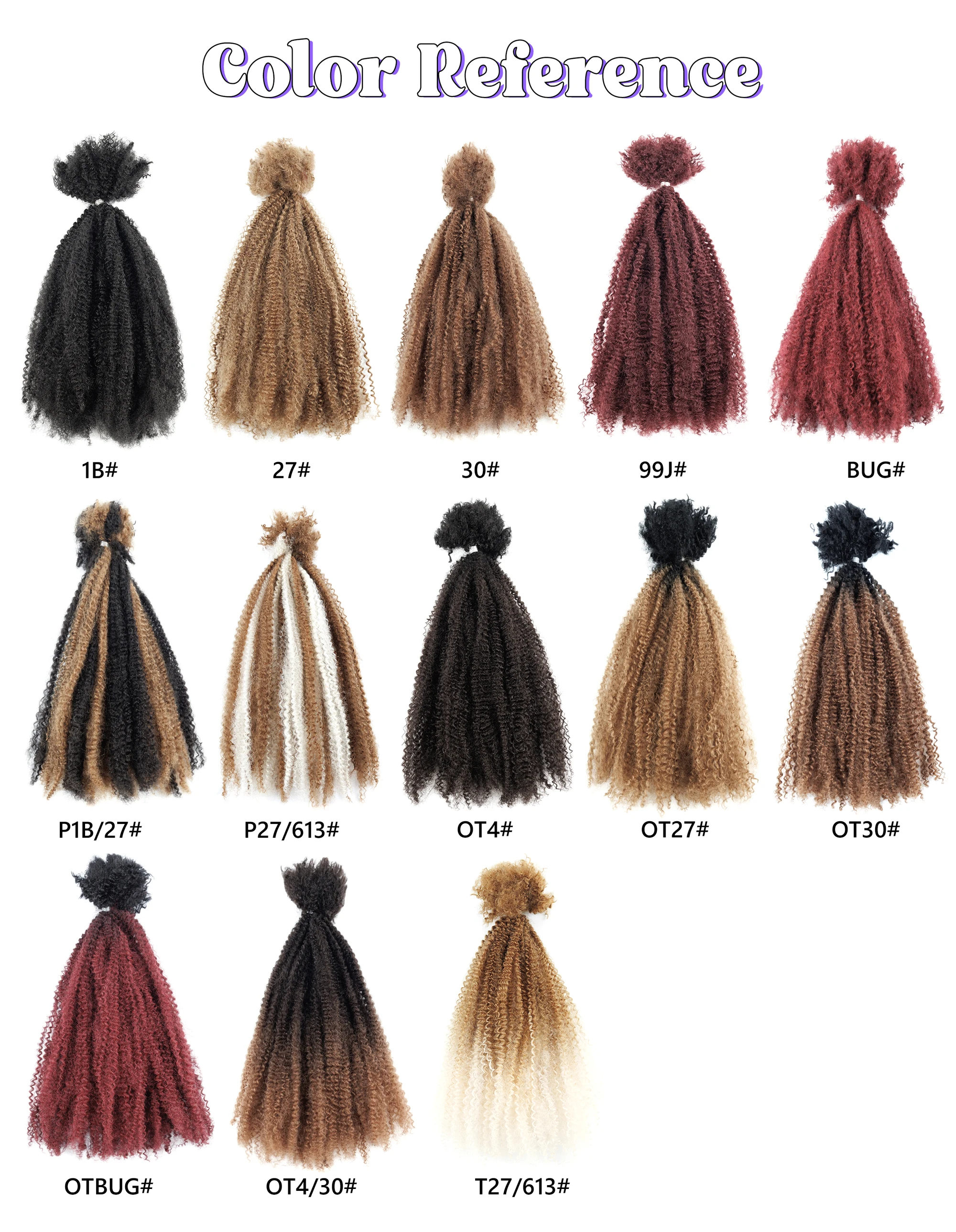 T1B-4# Synthetic Braiding Hair Pre Stretched Synthetic Hair Bundles for Wig Making