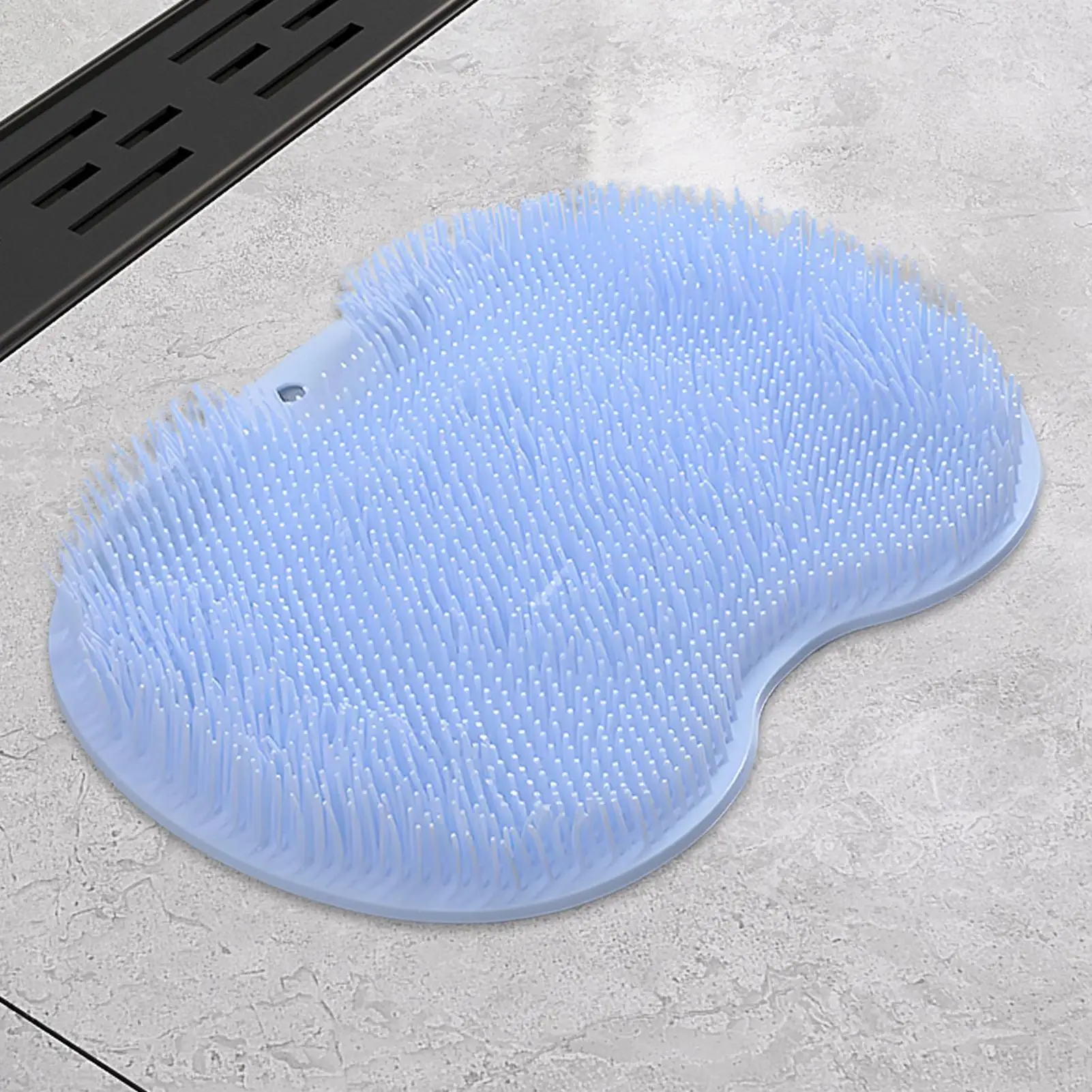 1pc Anti Slip Shower Foot Scrubber Massager Exfoliating Pads to Promote Blood Circulation, Bathroom Accessories