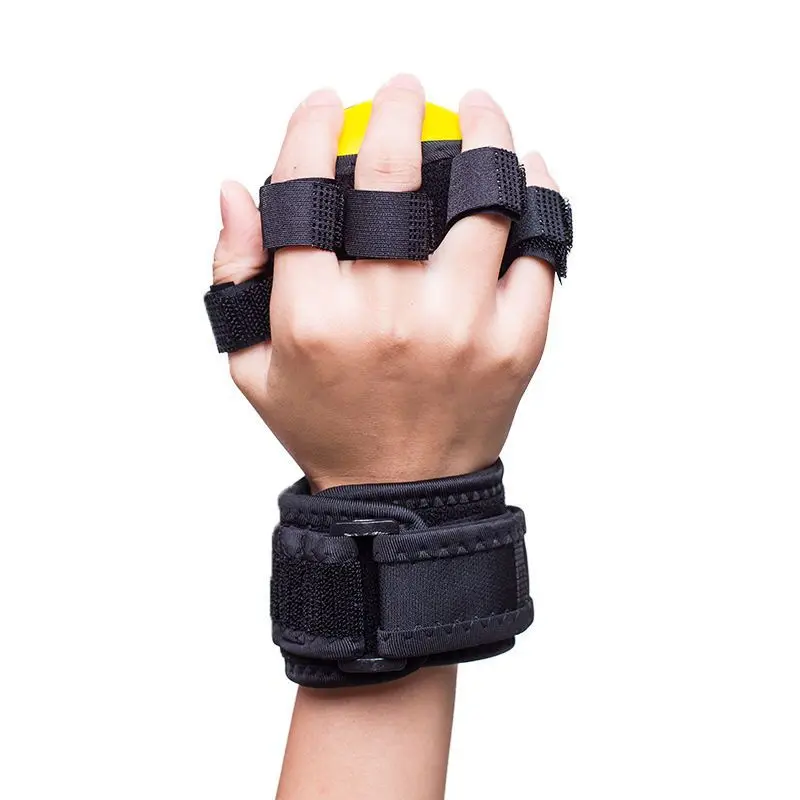 

Orthopedic Hand Ball Splint for Rehabilitation Therapy Exercise Finger Wrist Hand Orthosis with Ball Stroke Training