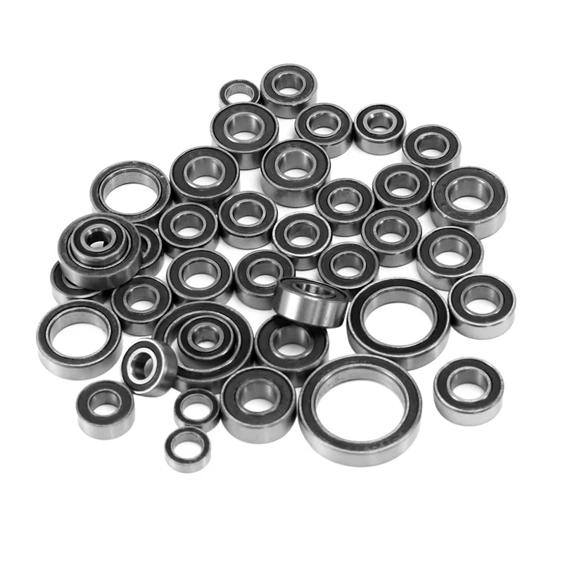 39Pcs Sealed Bearing Kit for Traxxas TRX-4 TRX4 Bronco Defender Sport G500 1/10 RC Crawler Car Upgrade Parts Accessories