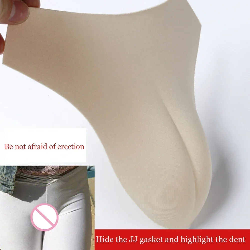 Fake Vagina Underwear Gaff Insert Pad Control Panties Gaff False Pussy Fake Vagina Pads for Drag Queen Crossdresser Transgender