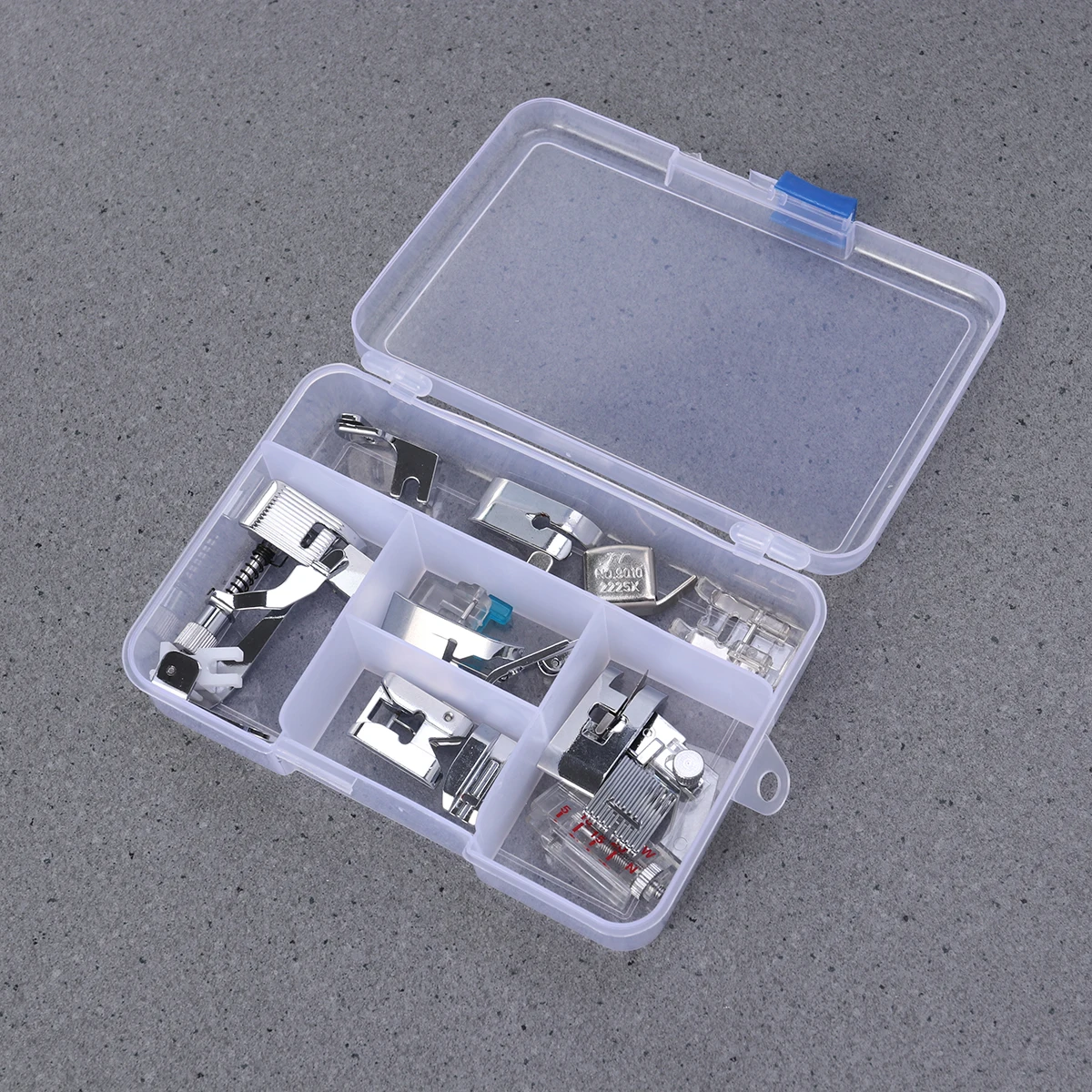 

Sewing Machine Presser Foot Set Metal Plastic Petal Spare Parts Accessories Repairing Household Multi