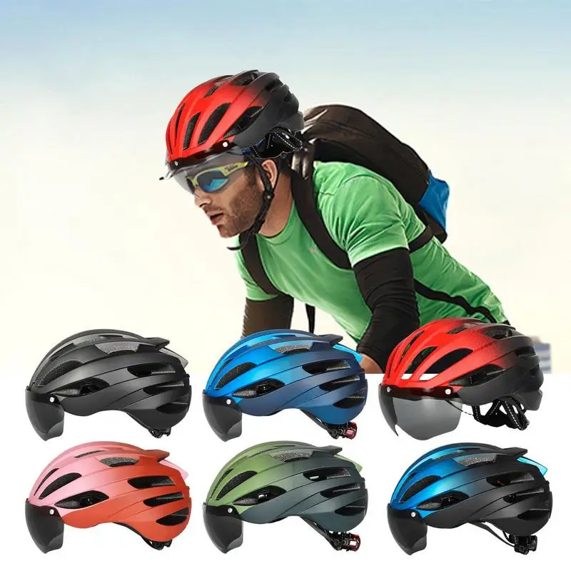 

Bike Helmets Bicycle Helmet Ride Lights Racing Road Bike Helmet Men And Women Bicycle Cycling Electric Scooter Helmet For Bikes