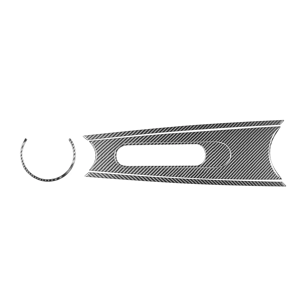 ABXN-Rear Cup Holder Trim+Handbrake Panel Trim For Mini Cooper Hardtop R56 Clubman R55 Convertible R57 Car Interior Accessories