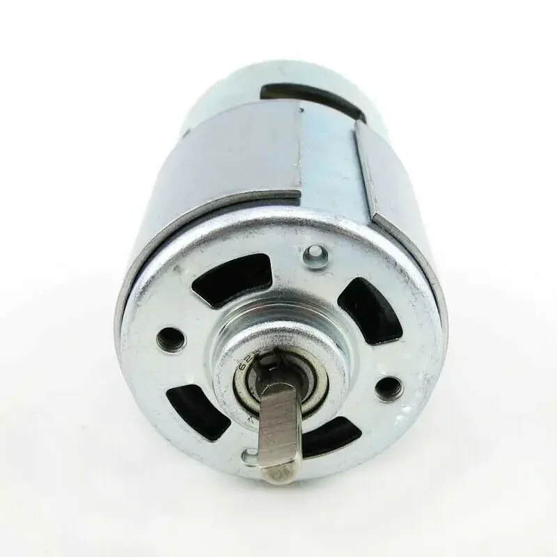 DC 12V 4500RPM RS-775 DC Motor W/ Ball Bearing Large Torque Long Life D-Shaft for Electric Drill Tools Model