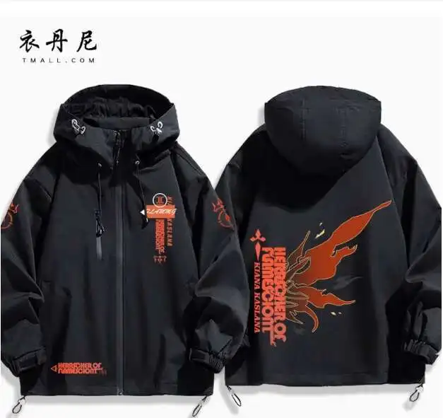 

Anime Honkai Impact 3 Kiana Hooded Outdoor Jackets Cosplay Autumn Winter Student Men Women Coat Jacket Tops anime