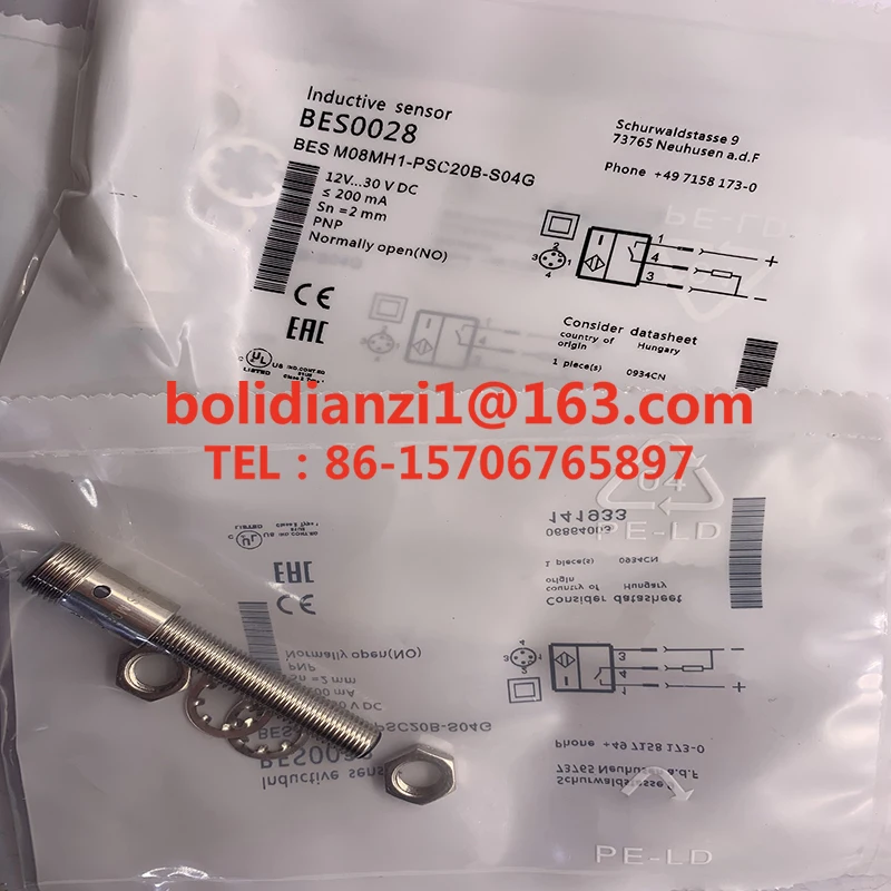 

Brand new sensor BES02PW BES M08MH1-PSC30B-S04G-101 In stock